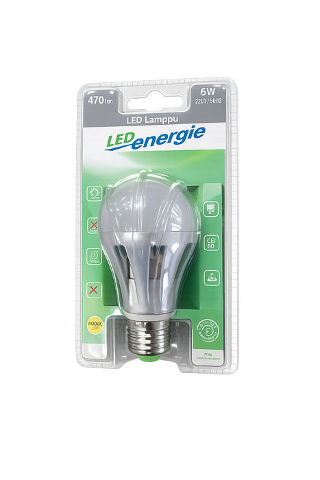 Led-Lamppu 6 W 470 lm 3000 K