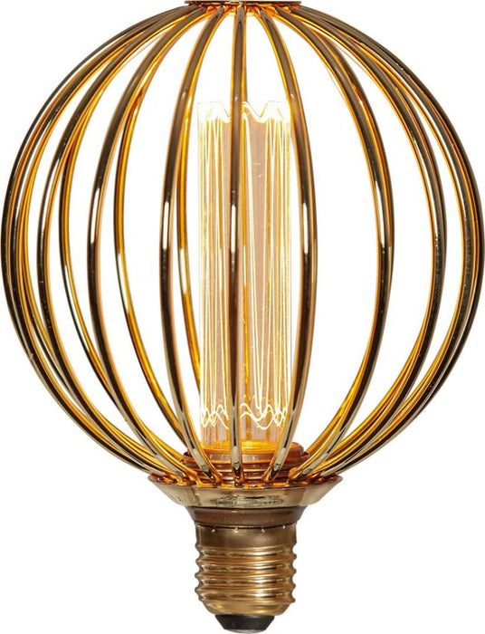 LED-lamppu E27 G125 Decoled Metal