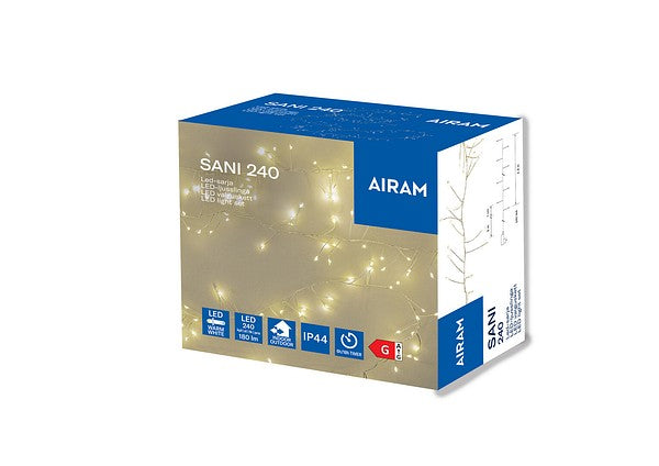 Airam Sani Micro-Ledvalosarja 2,4 m  180 lm