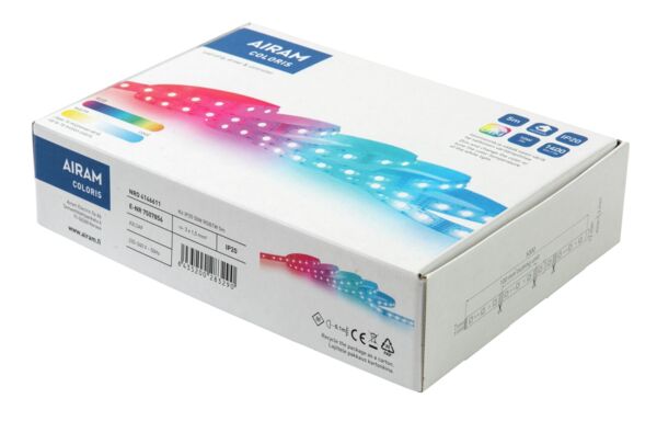 Airam valonauhasarja Coloris 24V Kit IP20 50W RGBTW 5m