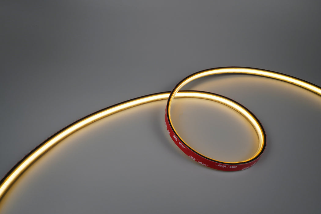 Saunaan nauhavalosetti 125 musta 2,5m 2700K 10W/m  / 24 V  IP 44