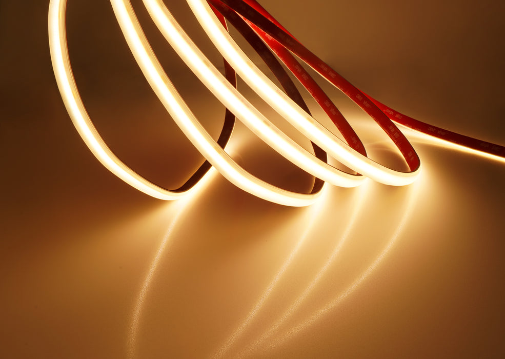 Saunaan nauhavalosetti 125 2,5m 2700K 10W/m   IP44/65 valkoinen