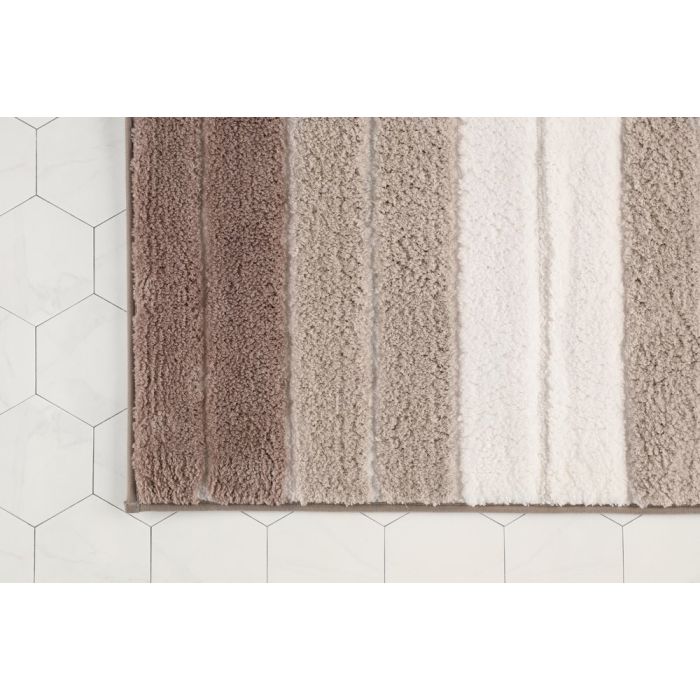 Kylpyhuonematto Block 50x80 cm beige