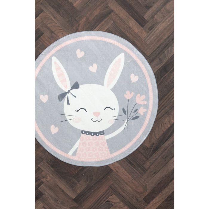Pyöreä Matto Bunny 120 cm