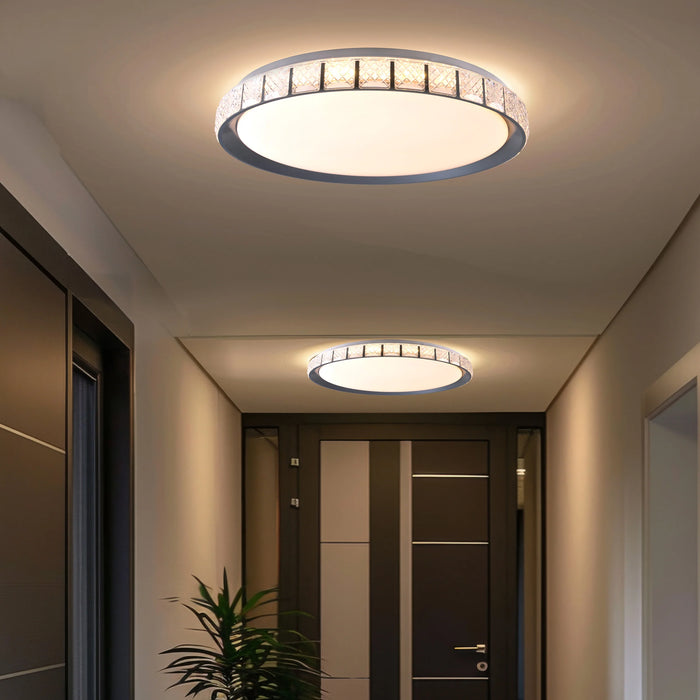 NINA LED-kristallikattovalaisin 3000-6000K 49 cm