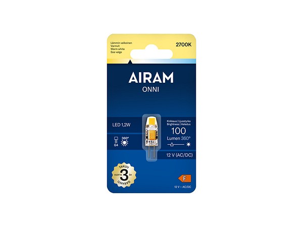 LED PO 827 100lm G4 12V Airam