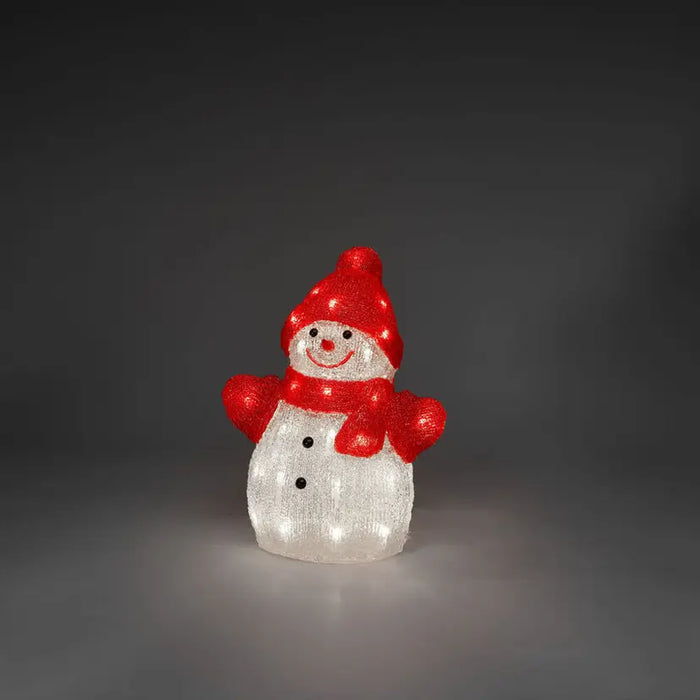Konstsmide valokoriste  lumiukko 32 cm IP 44