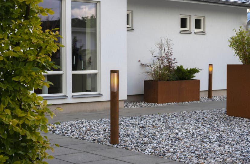 Konstsmide Pistoia pollarivalaisin IP 54 ruoste