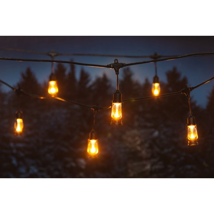 LED-lyhdyt 10 kpl sarja jatkettava