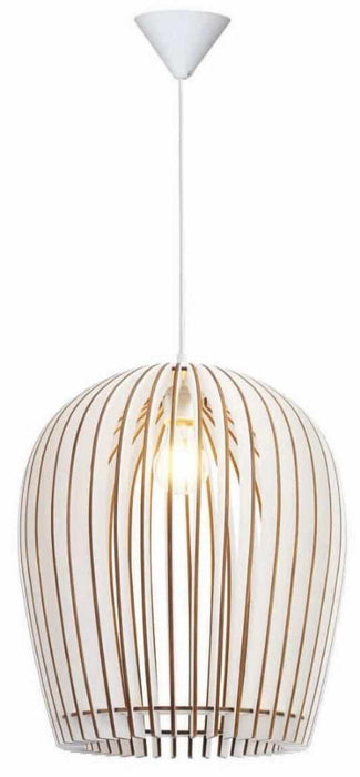 Lumme riippuvalaisin valkoinen