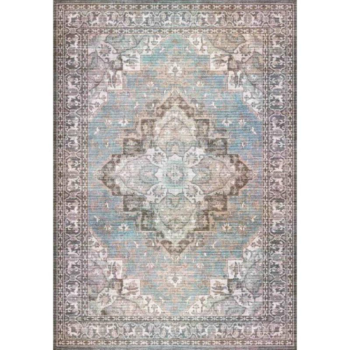 Zahra vaaleansininen matto 160x230 cm