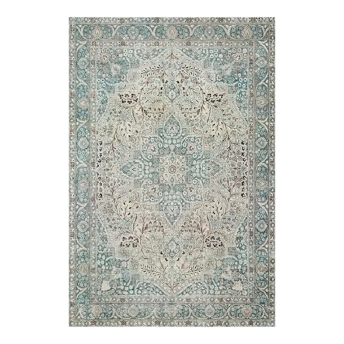 Cecilia matto 200x 290 cm beige/vaalean sininen