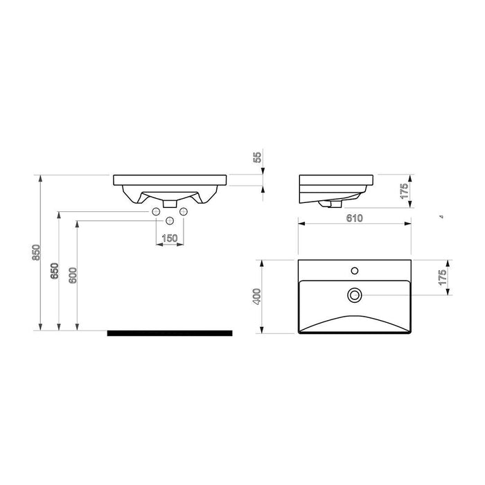 Sempre Kivikuituallas Mattavalkoinen