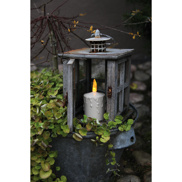 Paula Led-pöytäkynttilä vaalea beige