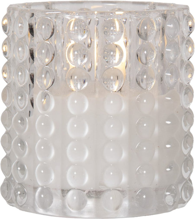 Flamme Dotty LED-kynttilä kirkas 13 cm