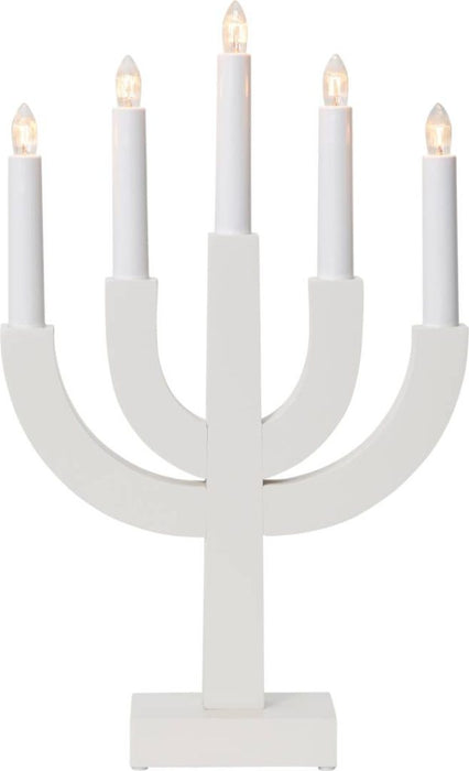 Selma 5L kynttelikkö valkoinen