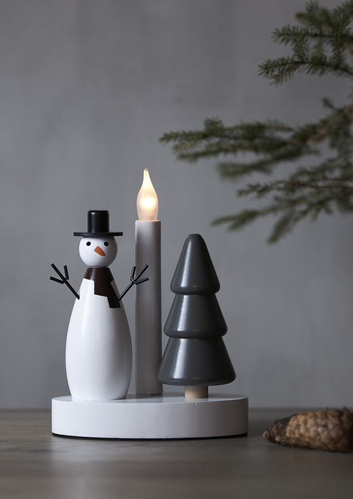 Christmas Joy kynttelikkö Snowman