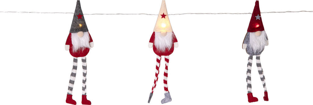 Alf valosarja punainen/valkoinen 140 cm