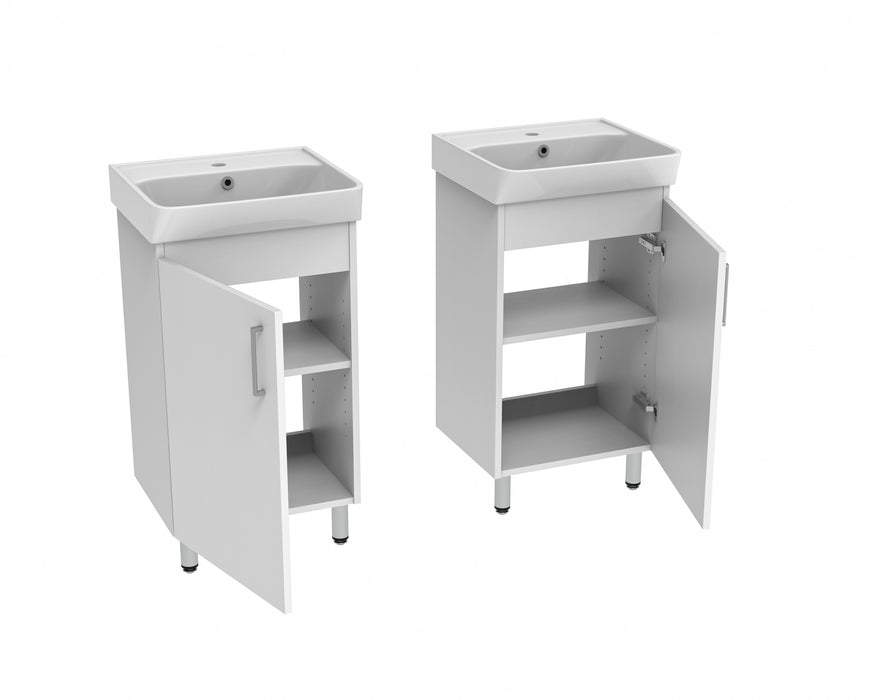 Bianco allaskaappi ovilla 50 cm