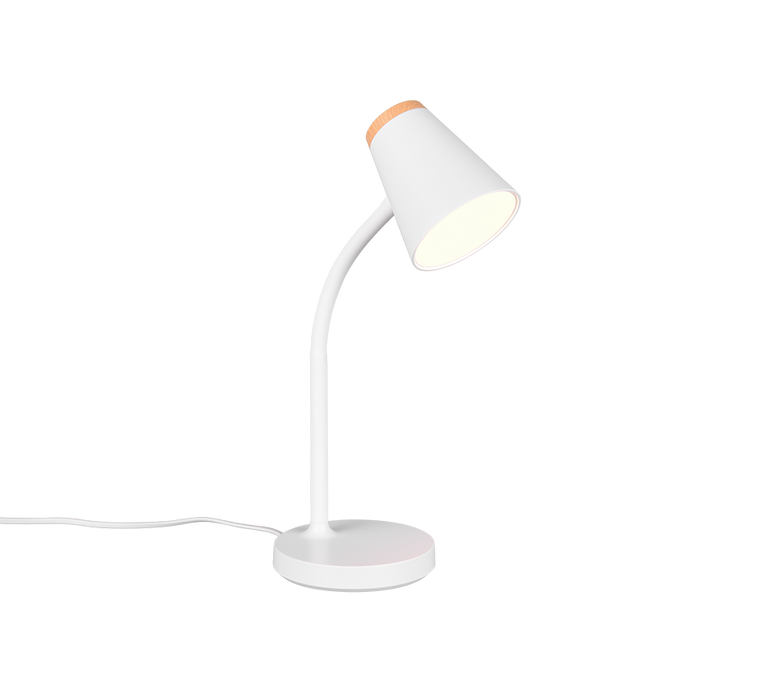 Trio Pongo pöytävalaisin 500 lm valkoinen  4,5W