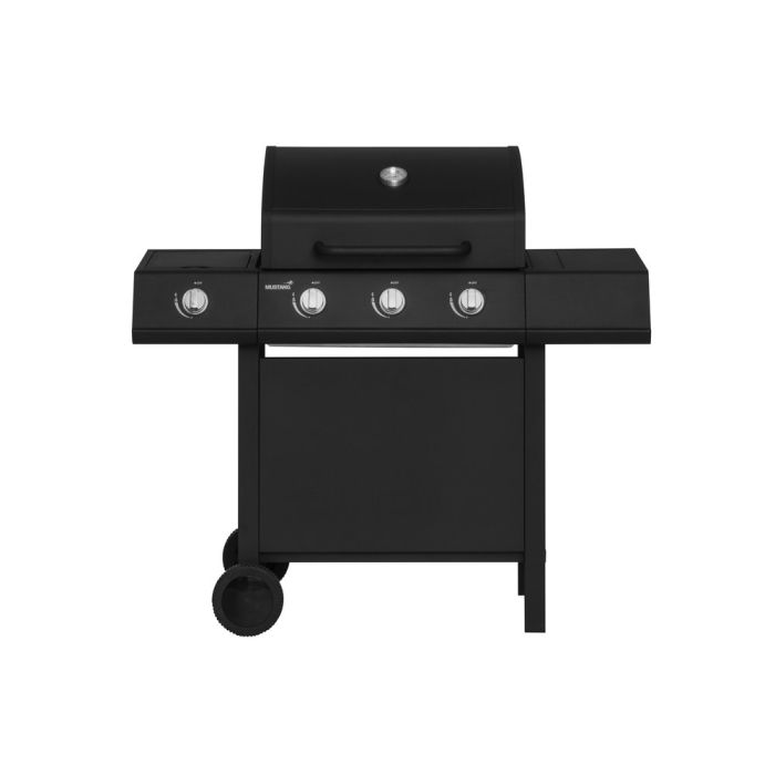 Kaasugrilli Kingsville 3+1 Black