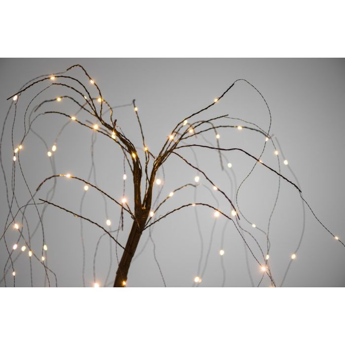 LED-valopuu 96 microLED kuparilanka   100 cm