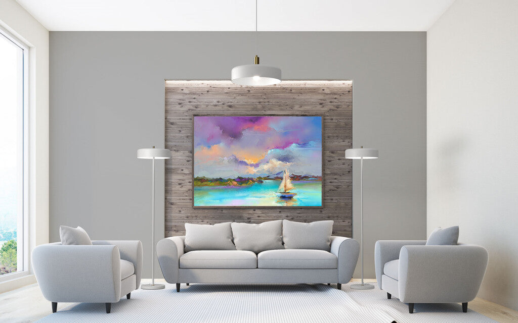 Trendo-riippuvalaisin valkoinen