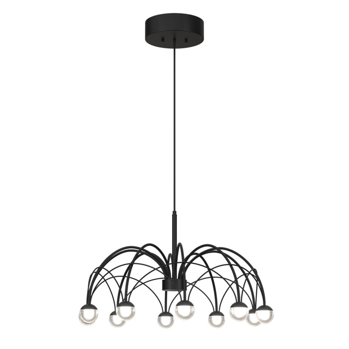 Parasol 65 LED -kattovalaisin musta