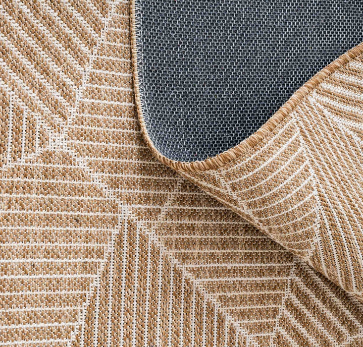 Ventura sileäksikudottu käytävämatto beige 90 cm