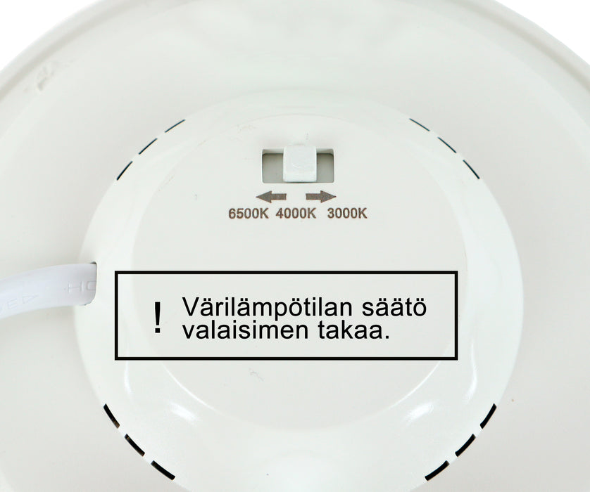Paneelivalaisin CLIP-ON 3CCT DIM 6 W 450 lm, 3000-4000-6500K