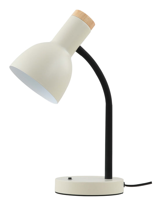 Oslo pöytävalaisin luonnonvalkoinen