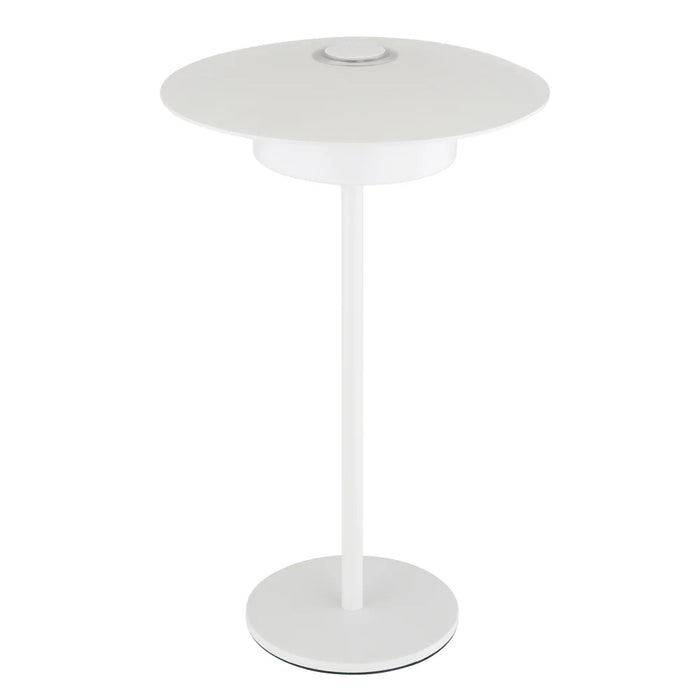 Globo Kyler ladattava pöytävalaisin IP 44 valkoinen