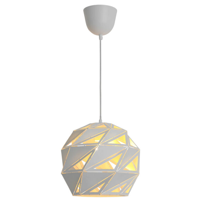 Lazer riippuvalaisin valkoinen