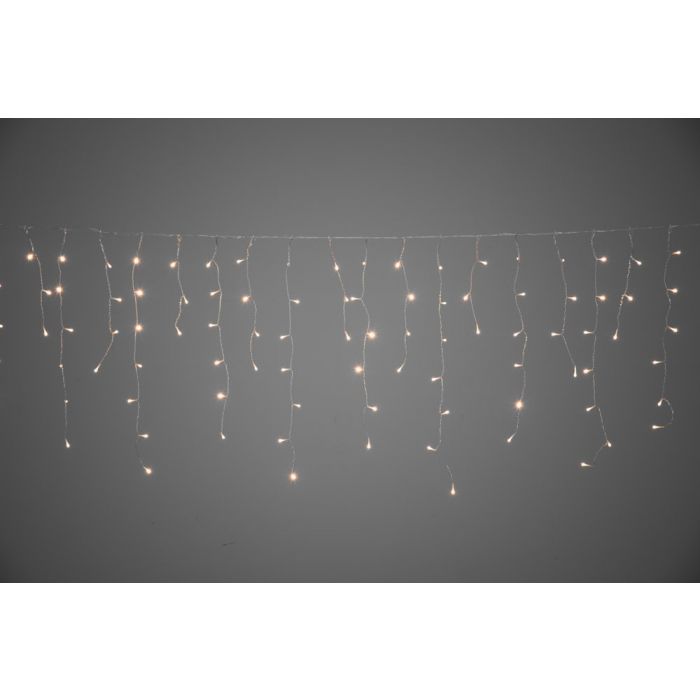 Valoketju Jääpuikko 400LED lämmin valkoinen
