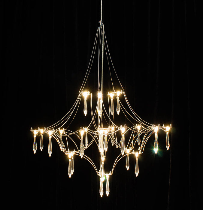 Riippuvalaisin Glamour 60cm, kromi 1950 lm 3000K