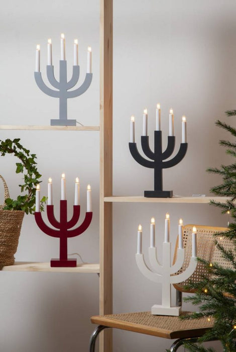 Selma 5L kynttelikkö valkoinen