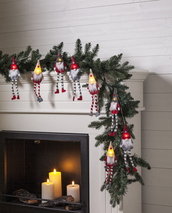 Alf valosarja punainen/valkoinen 140 cm