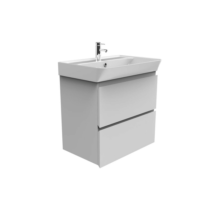 CREA allaskaappi vetolaatikostolla 80cm mattavalkoinen