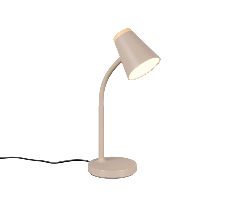 Trio Pongo pöytävalaisin 500 lm lämmin beige 4,5W