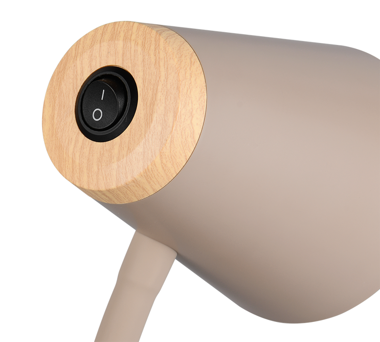 Trio Pongo pöytävalaisin 500 lm lämmin beige 4,5W