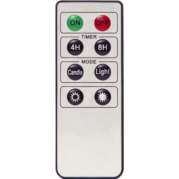 Flamme kynttilät pidikkeellä 8 kpl SR-003-44