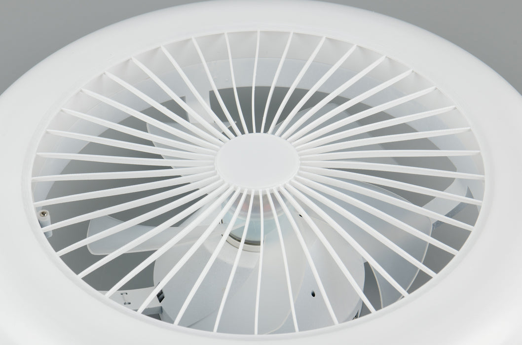 Trio Kattotuuletinvalaisn 45 cm valkoinen 13 W