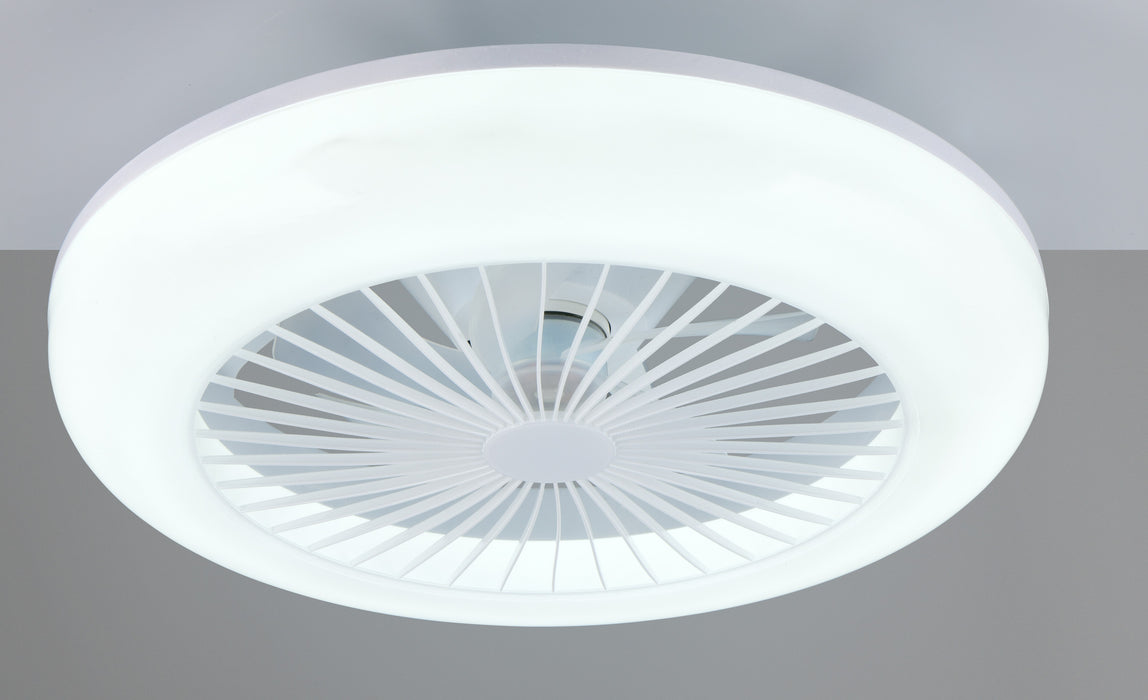 Trio Kattotuuletinvalaisn 45 cm valkoinen 13 W