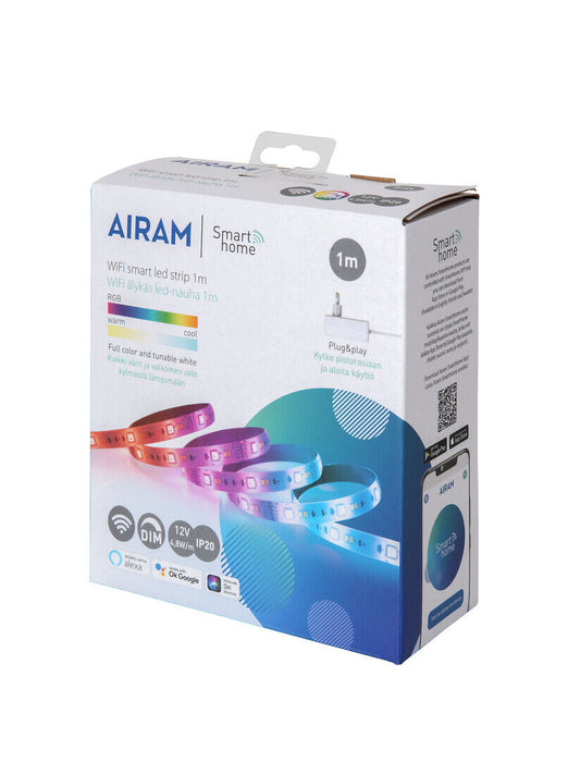 Airam smart home lednauha 12V 1m 2700-6500K+RGB