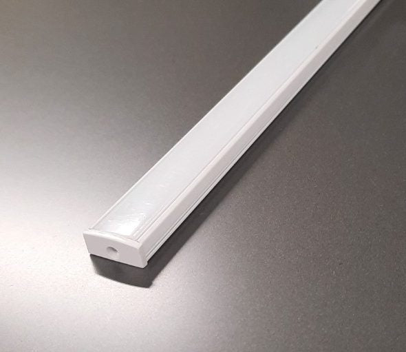 Alumiiniprofiili LED-nauhalle 2m valkoinen