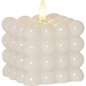 Flamme Dot LED-kynttilä  valkoinen SR-061-50