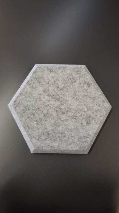 Hexagon akustiikkalevy 200x230x22mm marmori 3kpl