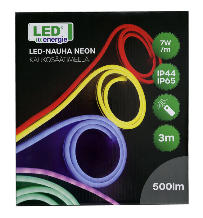 Led Energie LED-nauha neon IP44/IP65 RGB 3m