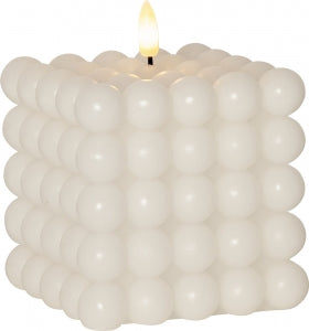 Dot Flamme Led-kynttilä valkoinen 12,5 cm
